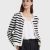 Black and white stripe